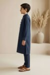 Kuta-Pajama-For-Kids-Boys-Navy-Blue-1